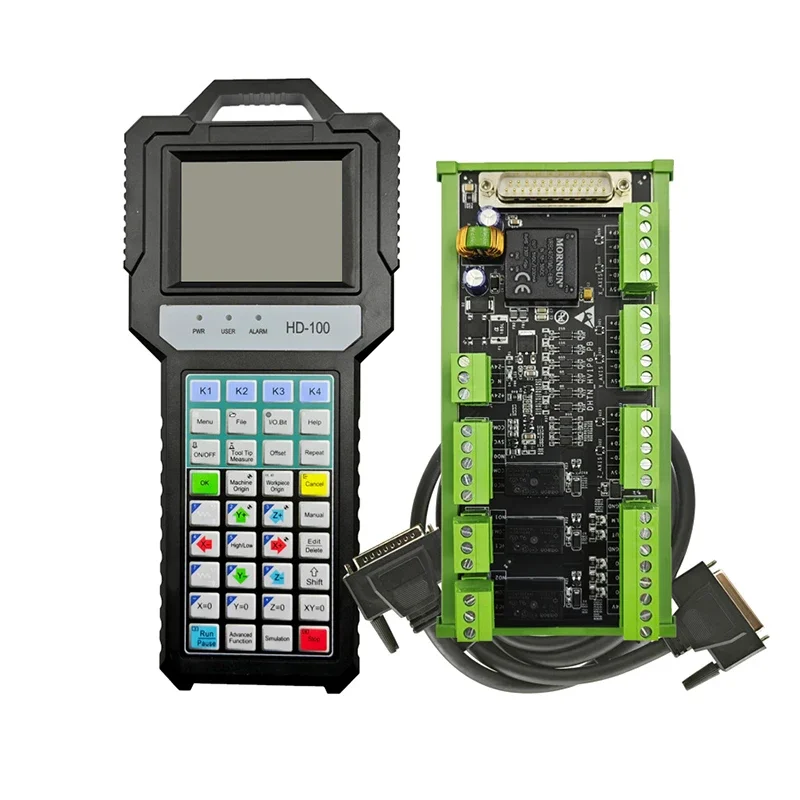 CNC Engraving Machine Handheld Controller HD-100 Three-Axis Milling Machine Control System Cyclmition
CNC Engraving Machine Handheld Controller HD-100 Three-Axis Milling Machine Control System Cyclmition