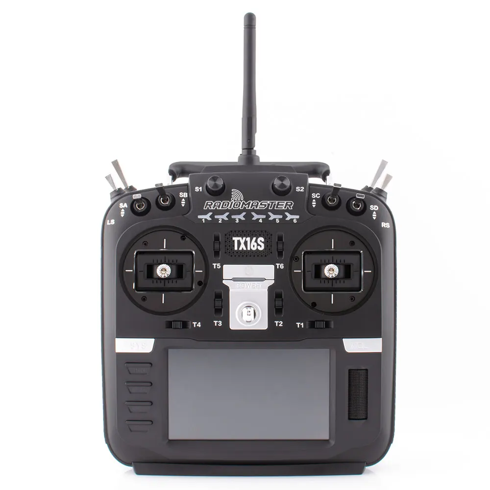 RadioMaster TX16S MKII V4.0 FPV RC Radio Controller with Hall Gimbal, EdgeTX, 4-in-1 & ELRS for Drone
RadioMaster TX16S MKII V4.0 FPV RC Radio Controller with Hall Gimbal, EdgeTX, 4-in-1 & ELRS for Drone