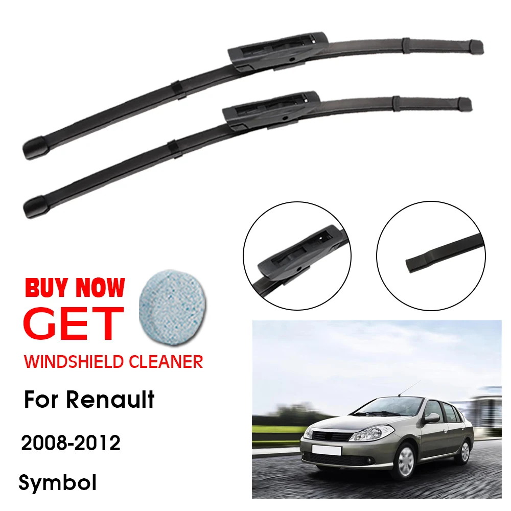 Car Wiper Blade For Renault Symbol 24"+16" 2008-2012 Front Window Washer Windscreen Windshield Wipers Blades Accessories
Car Wiper Blade For Renault Symbol 24"+16" 2008-2012 Front Window Washer Windscreen Windshield Wipers Blades Accessories