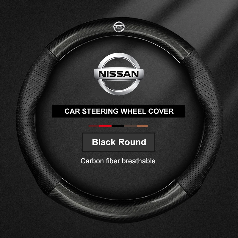 Car Steering Wheel Cover Nissan Qashqai Juke X-Trail Patrol Note Leaf Altima Maxima Micra Murano Rogue Pulsar Sentra Teana Tiida
Car Steering Wheel Cover Nissan Qashqai Juke X-Trail Patrol Note Leaf Altima Maxima Micra Murano Rogue Pulsar Sentra Teana Tiida