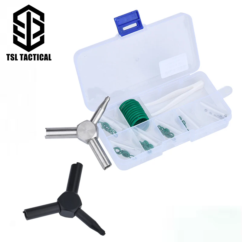 Tactical universal toy pistol magazine air valve key seal O-ring disassembly and maintenance tool kit
Tactical universal toy pistol magazine air valve key seal O-ring disassembly and maintenance tool kit