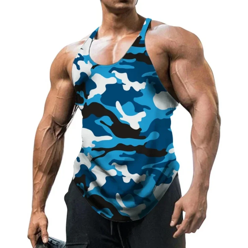 Men's Thin Camouflage Sleeveless 3D Print Vintage Fashion Tank tops Summer O-Neck Oversized Harajuku Male Campaign Vest
Men's Thin Camouflage Sleeveless 3D Print Vintage Fashion Tank tops Summer O-Neck Oversized Harajuku Male Campaign Vest