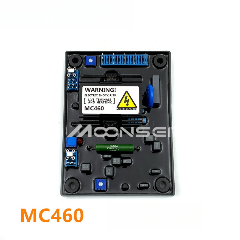 MC460 дизельный бесщеточный генератор, автоматический регулятор напряжения, регулятор напряжения сильного возбуждения, модуль AVR
MC460 дизельный бесщеточный генератор, автоматический регулятор напряжения, регулятор напряжения сильного возбуждения, модуль AVR