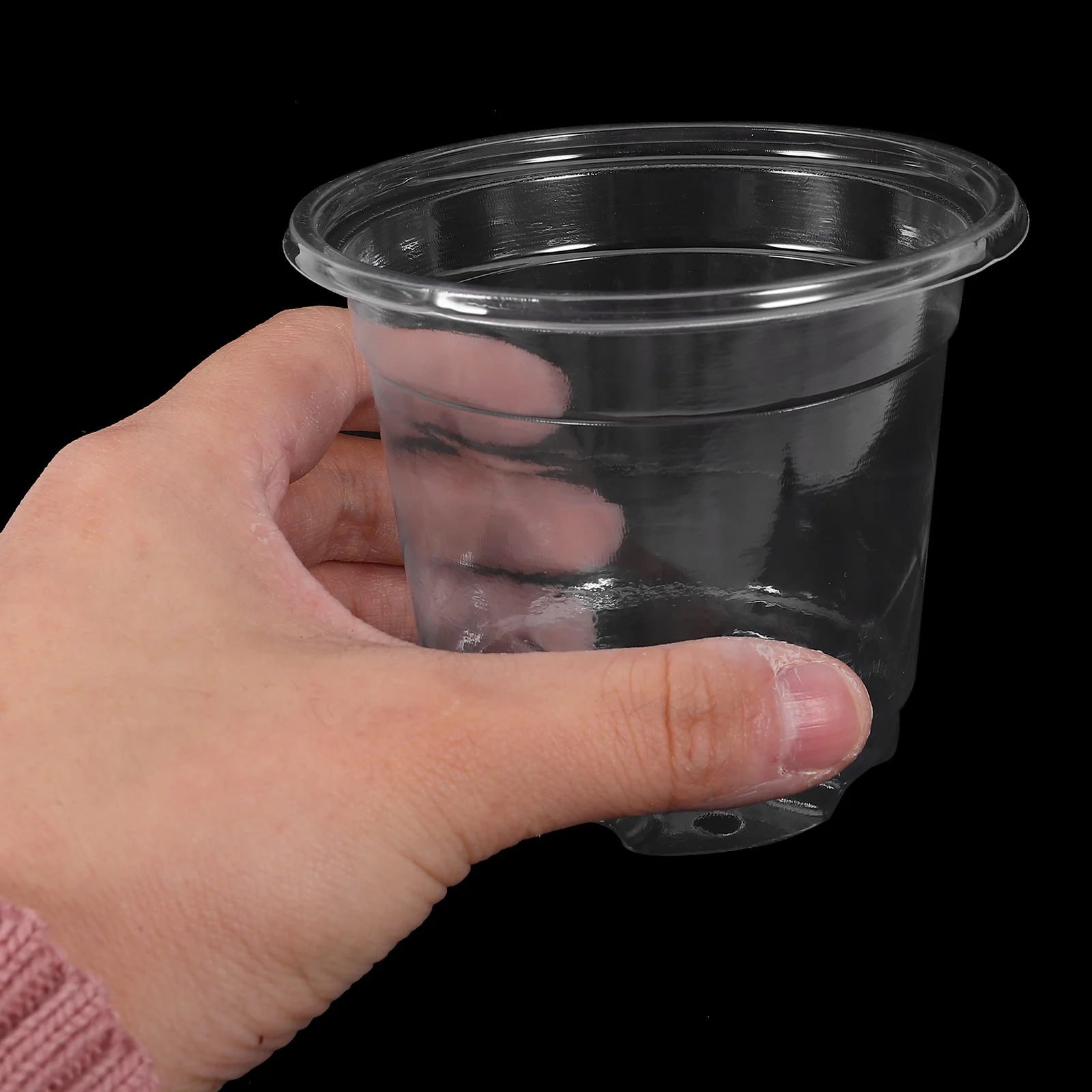 20Pcs Transparent Pet Plastic Nursery Pots Thickened Plant Breeding Containers for Gardening Flower Succulent Pot Supplies
20Pcs Transparent Pet Plastic Nursery Pots Thickened Plant Breeding Containers for Gardening Flower Succulent Pot Supplies