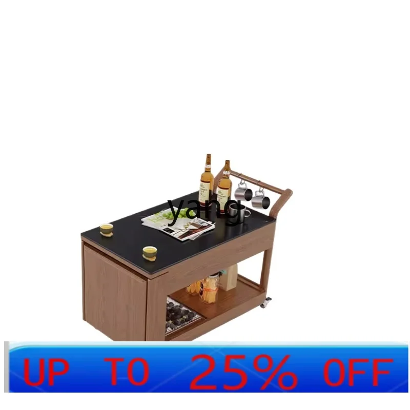 LTT solid wood movable coffee table living room balcony retractable rock slab edge few small apartment household
LTT solid wood movable coffee table living room balcony retractable rock slab edge few small apartment household