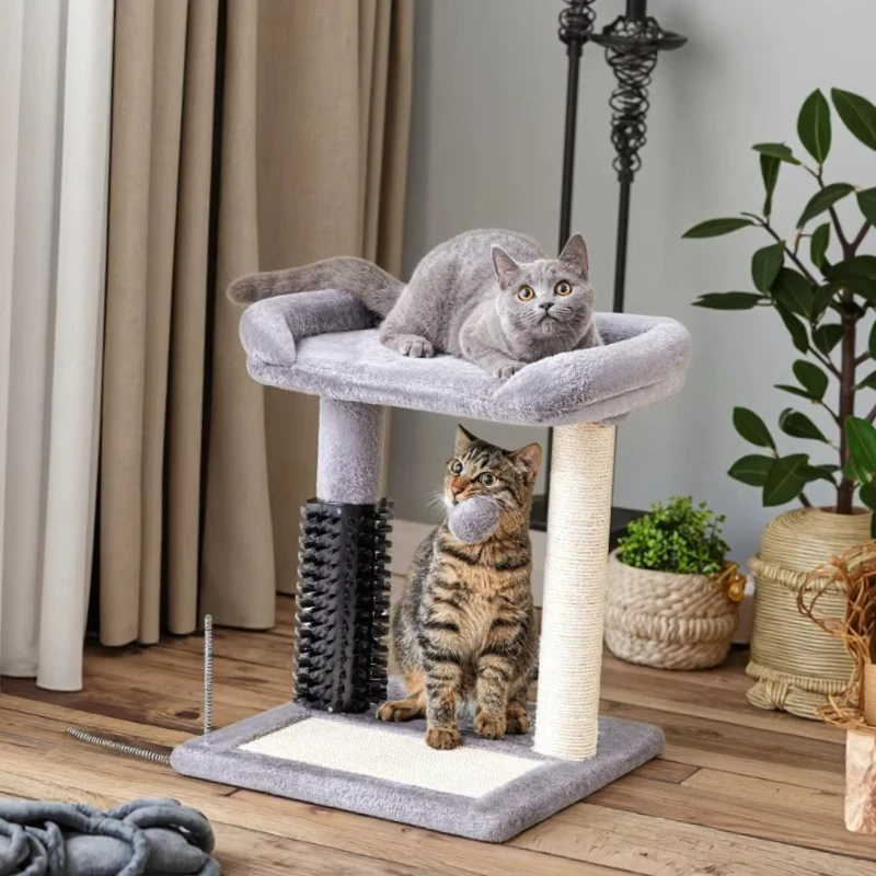 Cloud Soft Tall Cat Scratching Post Interactive Ball Track Toys Natural Sisal Scratcher Indoor Cats Self-Groomer for Small Cats
Cloud Soft Tall Cat Scratching Post Interactive Ball Track Toys Natural Sisal Scratcher Indoor Cats Self-Groomer for Small Cats