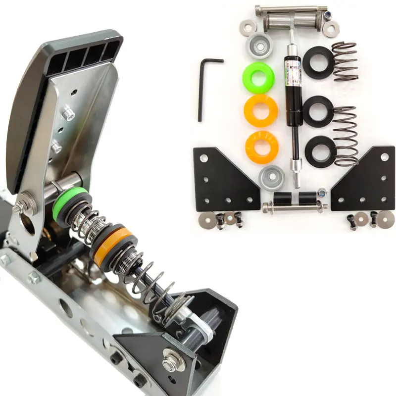 Simulated Racing Game Modification Pedal Clutch Throttle Brake Hydraulic Spring Damper Mod Kit For FANATEC DD PRO CSL Pedal