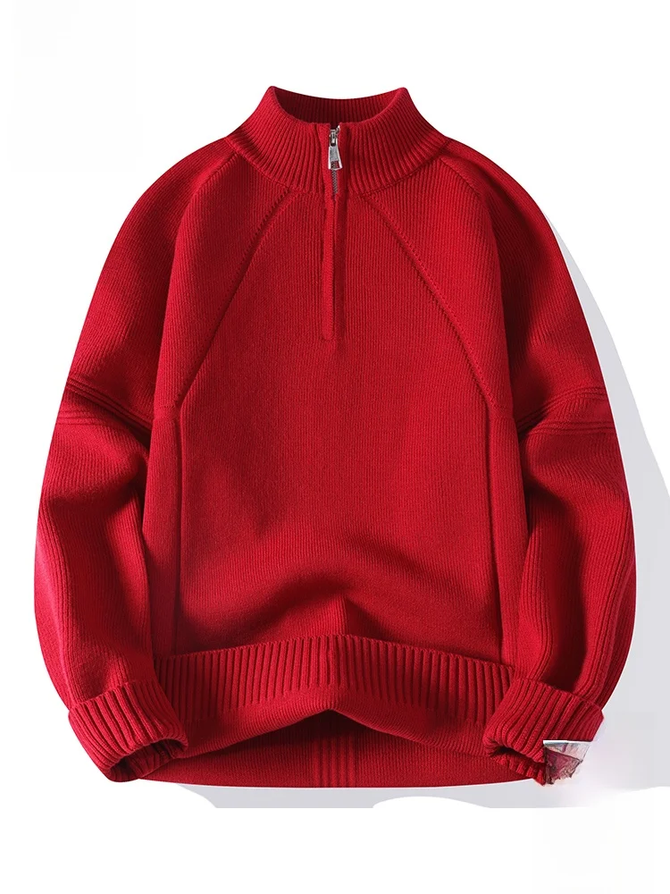 PaulFrank Red Zip-Up Loose Knitted Sweater for Men Spring 2026 Casual Sle Animal Pattern Feng ui Luy Year Design
PaulFrank Red Zip-Up Loose Knitted Sweater for Men Spring 2026 Casual Sle Animal Pattern Feng ui Luy Year Design