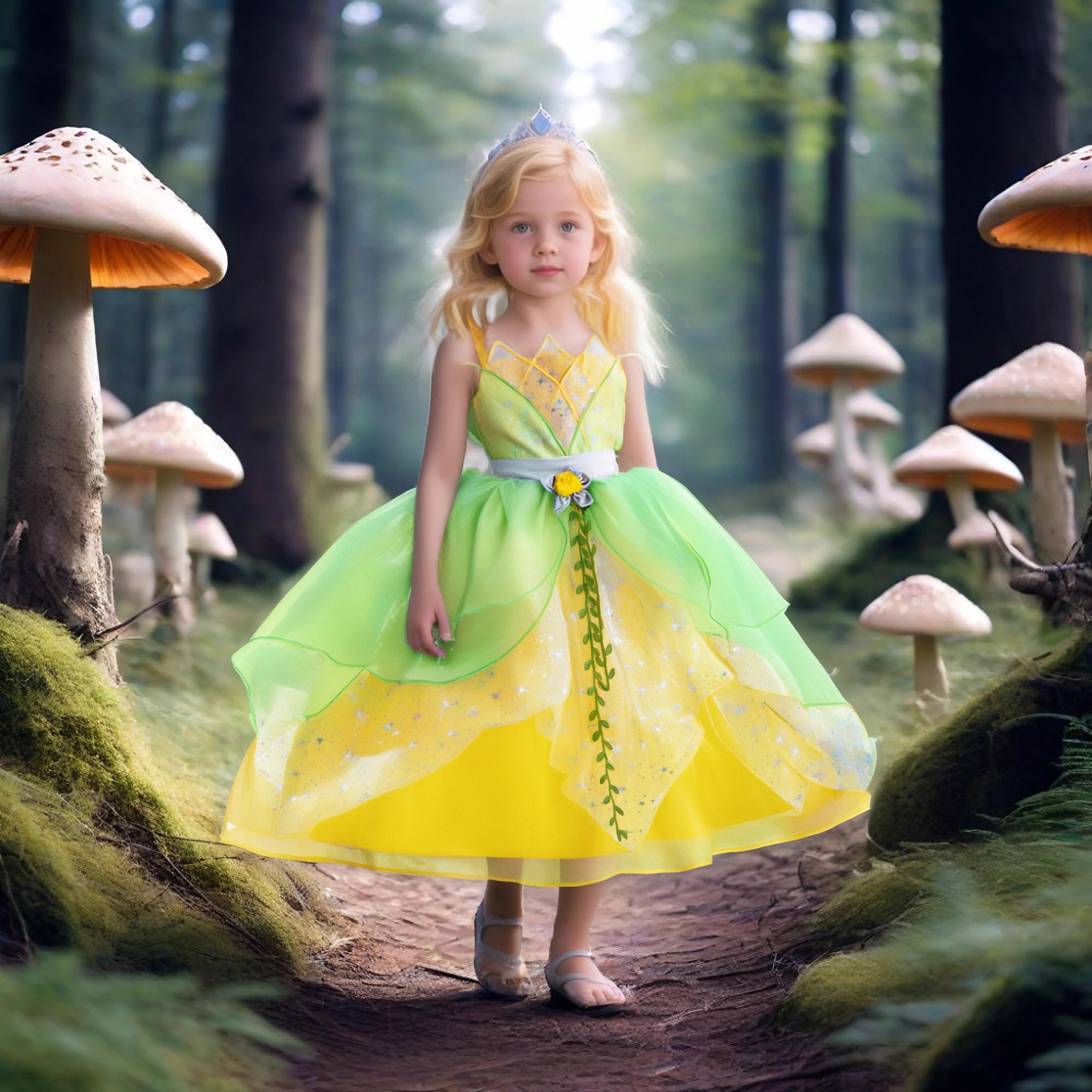 Toddler Birthday Party Green Dress Children's Day Tiana Inspired Delicate Princess Frock Girls Fairy Tale Gown Halloween Dresses
Toddler Birthday Party Green Dress Children's Day Tiana Inspired Delicate Princess Frock Girls Fairy Tale Gown Halloween Dresses