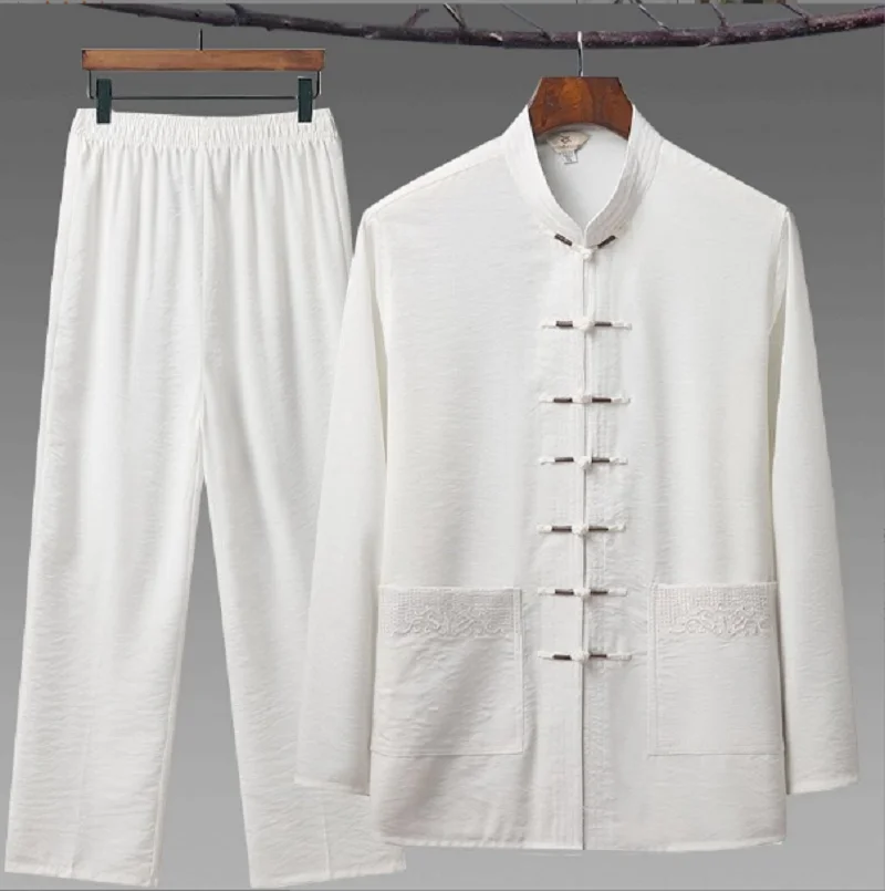 New Spring Autumn Chinese Style Kung Fu Set Comfort Long Sleeve Pajamas Men Women's Casual Sport Tai Chi Hanfu Tang Suits M-4XL
New Spring Autumn Chinese Style Kung Fu Set Comfort Long Sleeve Pajamas Men Women's Casual Sport Tai Chi Hanfu Tang Suits M-4XL