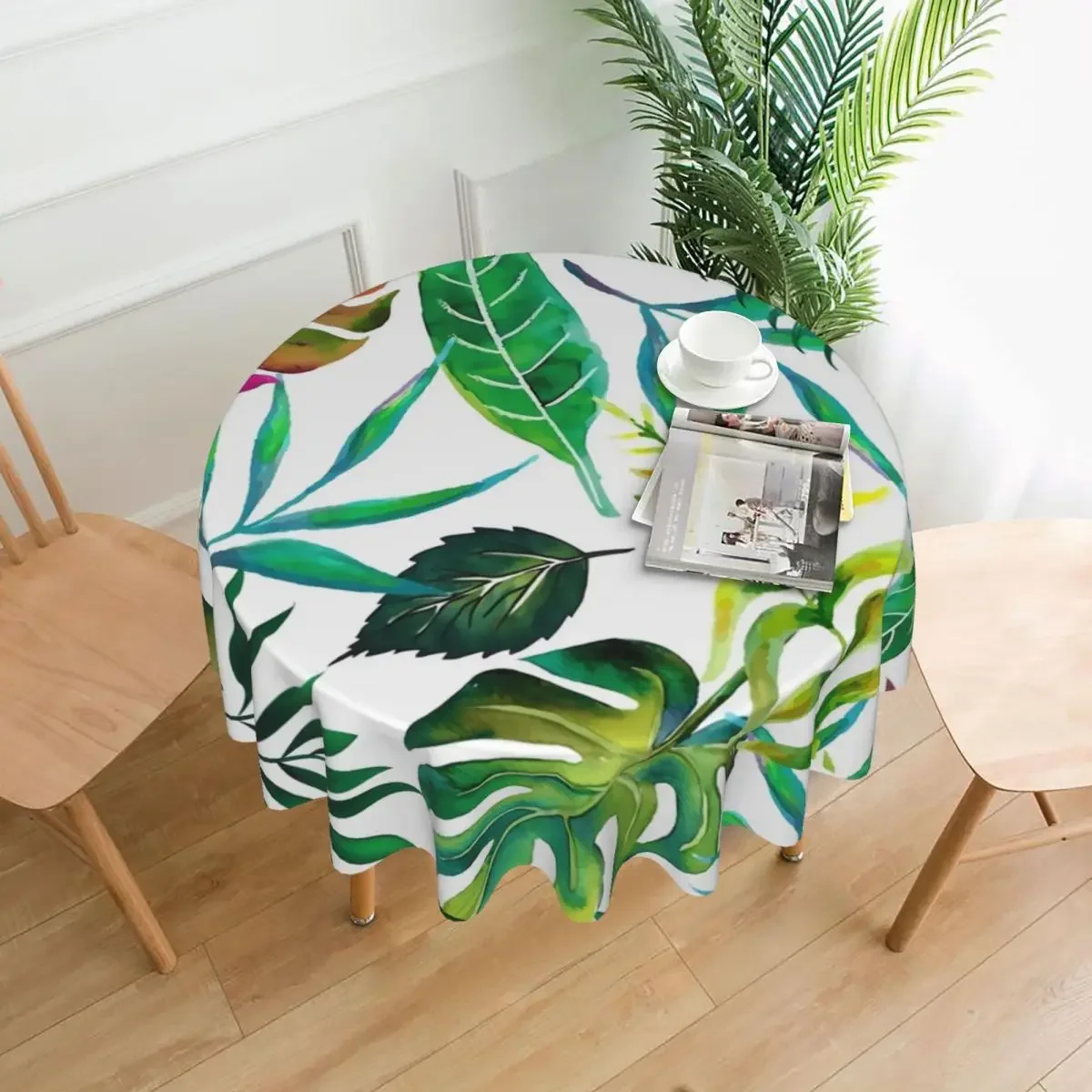 Tropical Leaves Tablecloth Botanical Fashion Round Table Cloth For Decor Home Dining Table Cover Cheap Graphic Table Decoration
Tropical Leaves Tablecloth Botanical Fashion Round Table Cloth For Decor Home Dining Table Cover Cheap Graphic Table Decoration