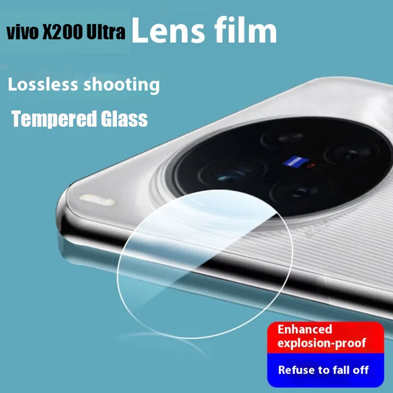 3D Back Tempered Glass Camera Lens Protector for Vivo X200 Ultra Mini Camera Protectors for VIVO X200s X200Pro Lens Film Cover
3D Back Tempered Glass Camera Lens Protector for Vivo X200 Ultra Mini Camera Protectors for VIVO X200s X200Pro Lens Film Cover