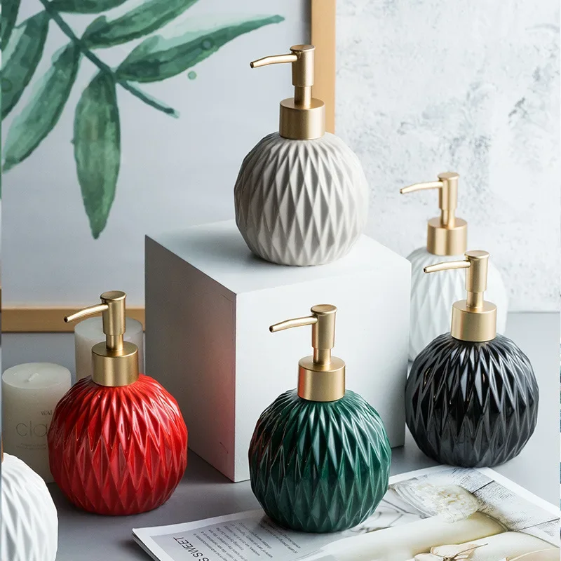 Ceramic Bathroom Reusable Soap Dispenser Lotion Bottles Liquid Pump Bottle Lotion Dispenser Soap Dispenser Bathroom Decoration
Ceramic Bathroom Reusable Soap Dispenser Lotion Bottles Liquid Pump Bottle Lotion Dispenser Soap Dispenser Bathroom Decoration