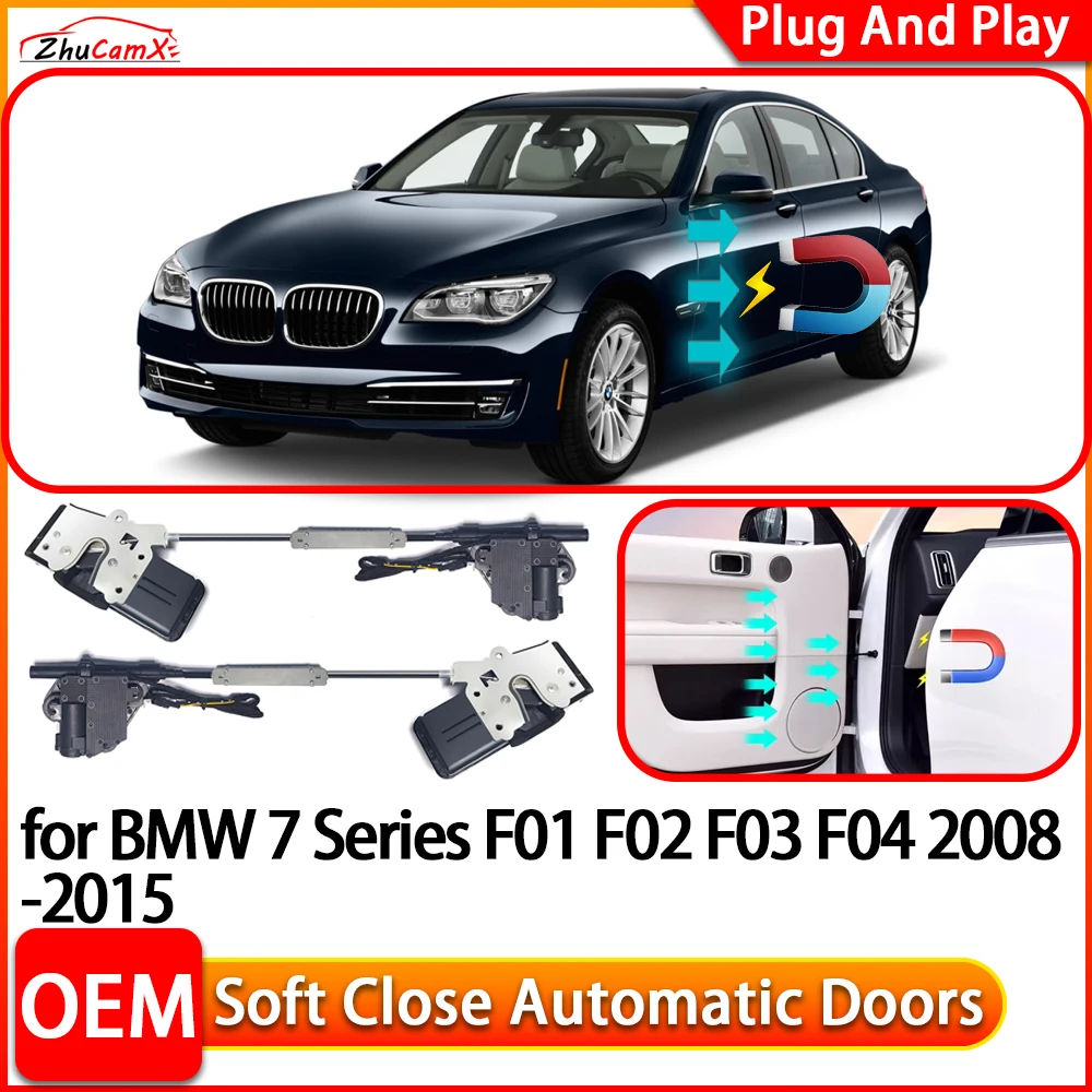 ZhuCamX for BMW 7 Series F01 F02 F03 F04 Automatic Electric Soft Close Door Closer Power Closing Door Comfort Closing System
ZhuCamX for BMW 7 Series F01 F02 F03 F04 Automatic Electric Soft Close Door Closer Power Closing Door Comfort Closing System