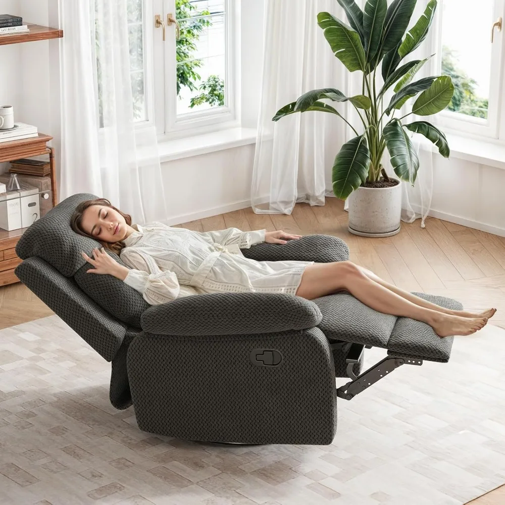 Small joystick rotating lounge chair suitable for small spaces, bedrooms, and living rooms
Small joystick rotating lounge chair suitable for small spaces, bedrooms, and living rooms