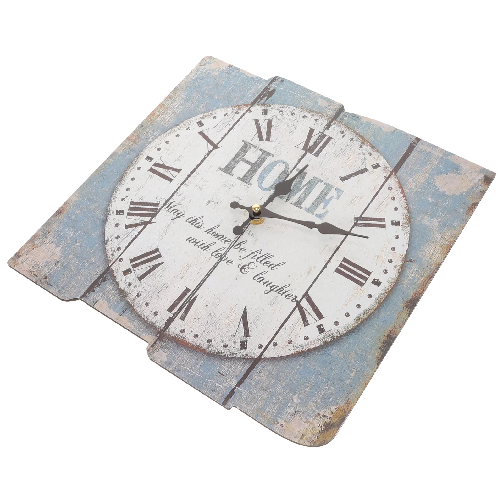 Square Rustic Wooden Wall Clock Vintage Farmhouse Decorative Roman Numeral Operated Large Shabby Chic Home Decoration
Square Rustic Wooden Wall Clock Vintage Farmhouse Decorative Roman Numeral Operated Large Shabby Chic Home Decoration