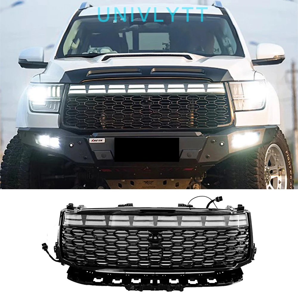 Suitable for Great Wall Tank 500 front bumper grille with headlight decorative strip grille exterior decorative accessories
Suitable for Great Wall Tank 500 front bumper grille with headlight decorative strip grille exterior decorative accessories