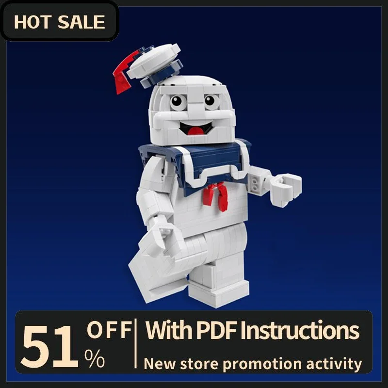 New 800Pcs Famous Movie Moc Stay Puft Marshmallow Character Model Building Custom Puzzles Diy Creative Ideas Toys Birthday Gifts
New 800Pcs Famous Movie Moc Stay Puft Marshmallow Character Model Building Custom Puzzles Diy Creative Ideas Toys Birthday Gifts