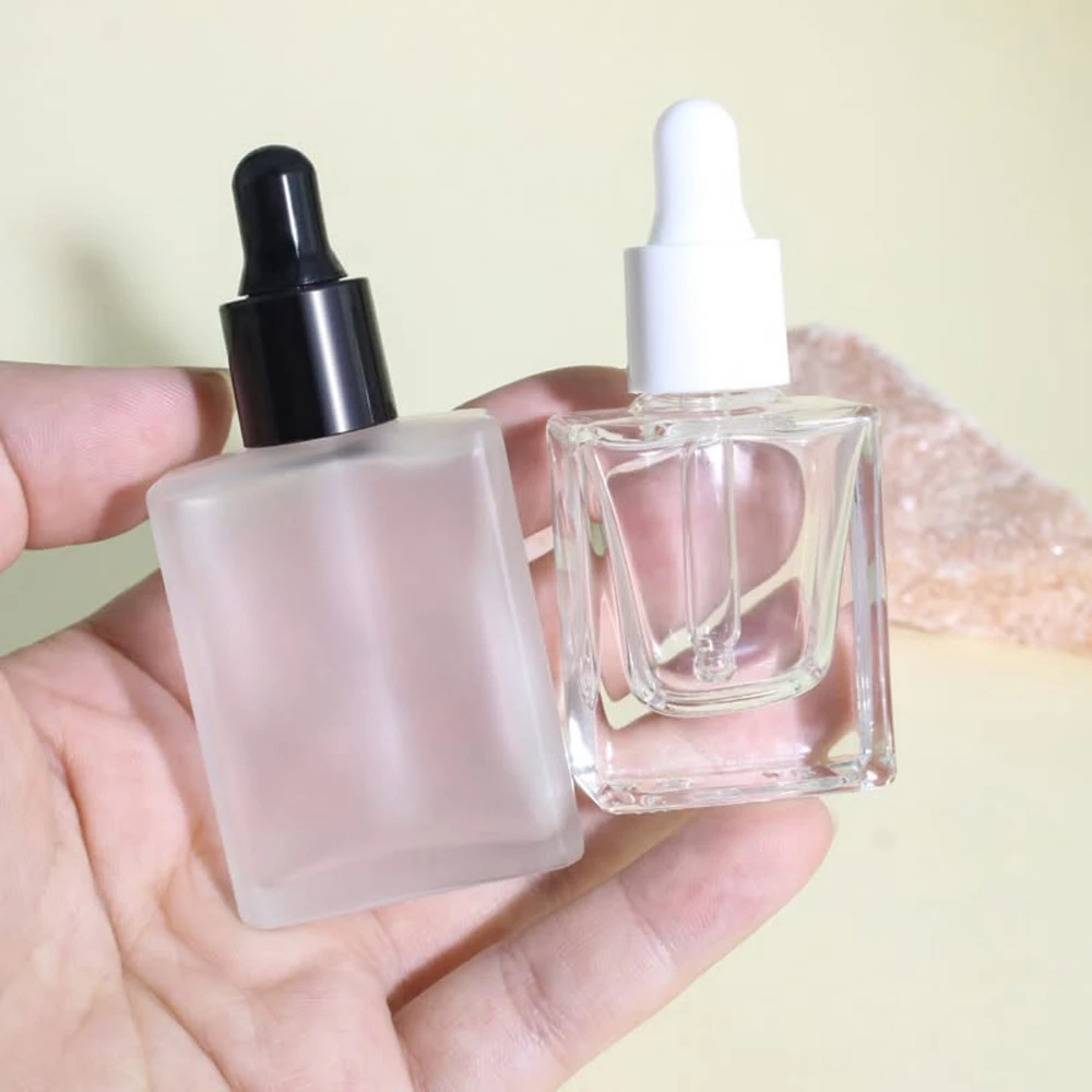 Transparent Matte White Black Rectangle Square Clear Glass Dropper Bottle forSerum Essential Oil Custom Printing Rectangle Serum
Transparent Matte White Black Rectangle Square Clear Glass Dropper Bottle forSerum Essential Oil Custom Printing Rectangle Serum