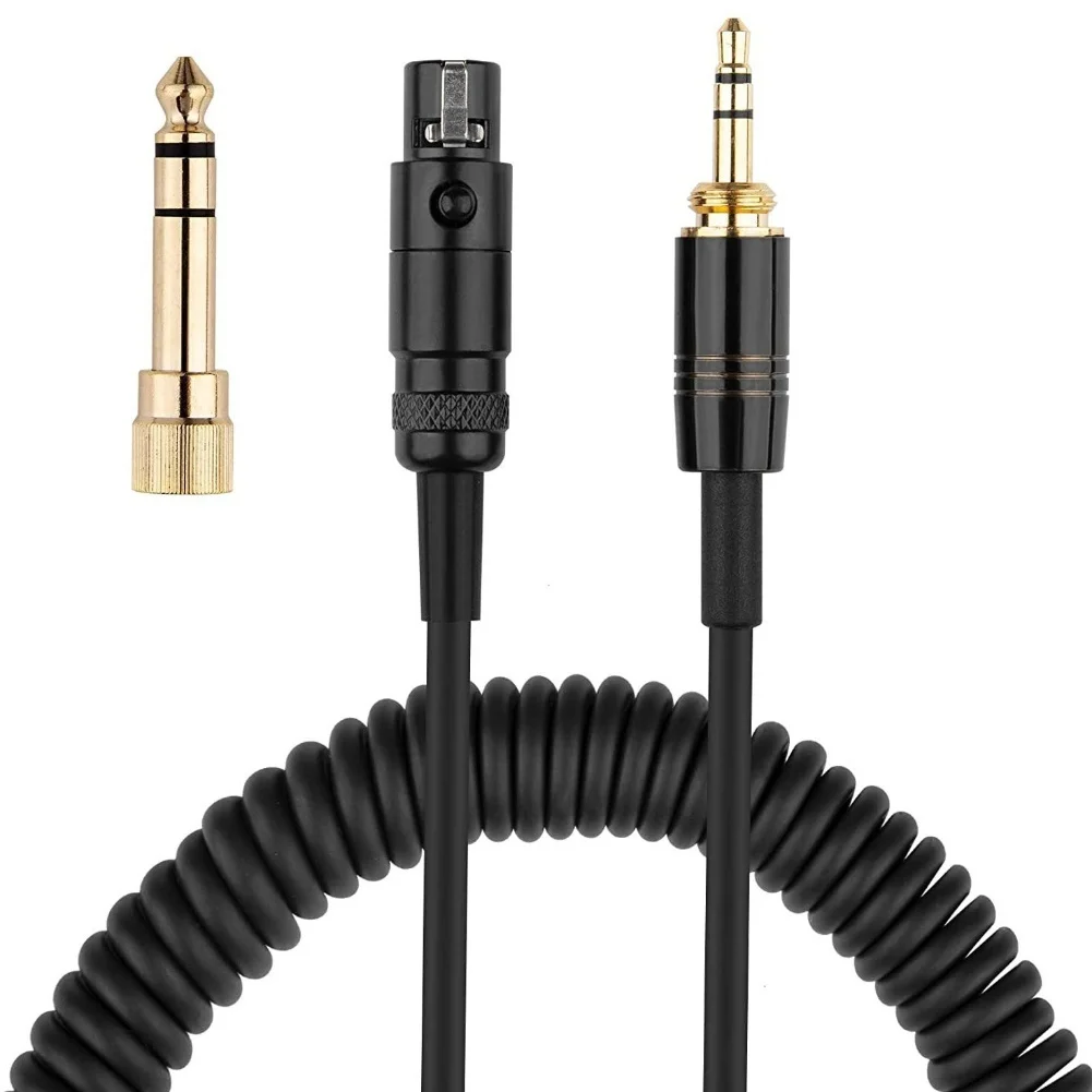 Сменный аудиокабель с пружиной для наушников K240, K141, K271, K702, K712, XLR, 1,5 м, с внутренней жилой из чистой меди
Сменный аудиокабель с пружиной для наушников K240, K141, K271, K702, K712, XLR, 1,5 м, с внутренней жилой из чистой меди