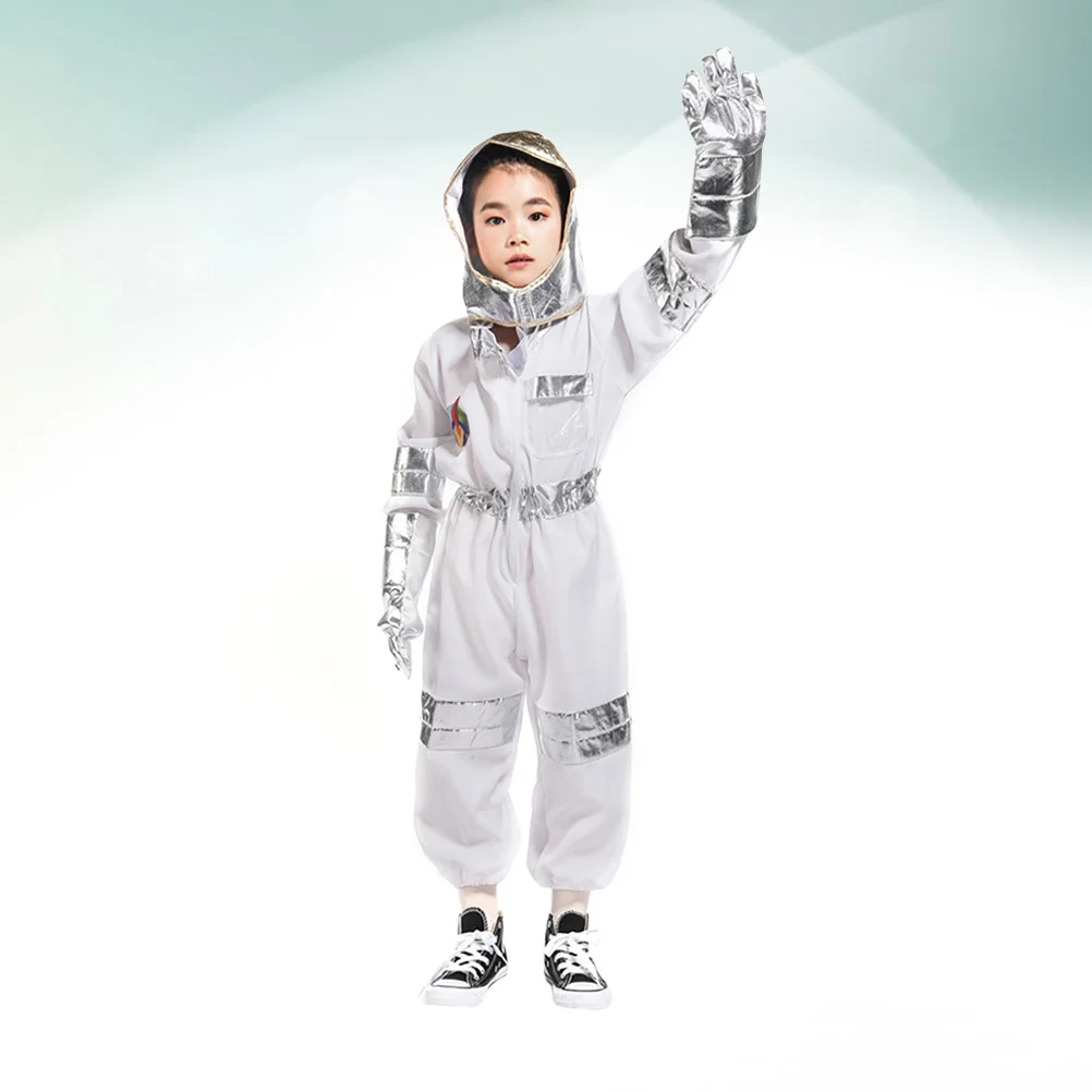 1 Set Kids Astronaut Costume Set Cosplay Space Suit Jumpsuit Gloves Hood Party Fancy Dress Halloween Birthday Christmas Stage
1 Set Kids Astronaut Costume Set Cosplay Space Suit Jumpsuit Gloves Hood Party Fancy Dress Halloween Birthday Christmas Stage