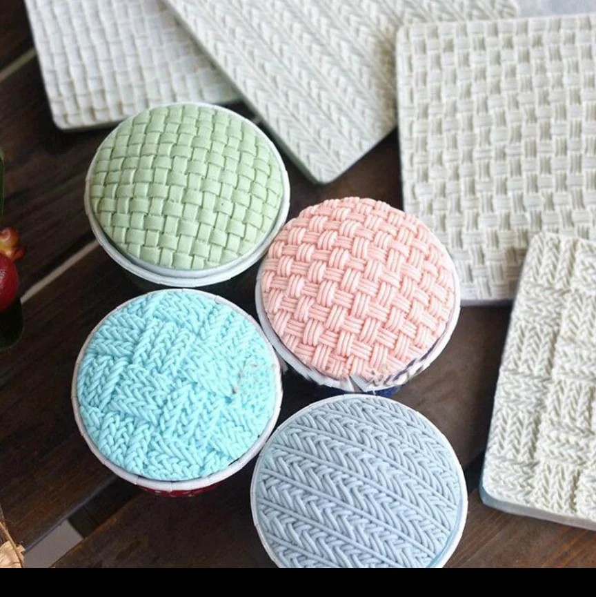 Knitting Wools Sweater Pattern Knitting Texture Silicone Mold Kitchen DIY Cake Baking Tools Dessert Decoration Chocolate Mold
Knitting Wools Sweater Pattern Knitting Texture Silicone Mold Kitchen DIY Cake Baking Tools Dessert Decoration Chocolate Mold