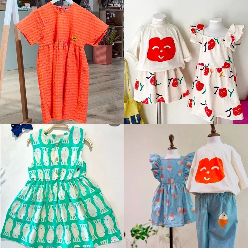 Детское платье, новинка 2025, летние платья принцессы с милым принтом и короткими рукавами для девочек Bc
Детское платье, новинка 2025, летние платья принцессы с милым принтом и короткими рукавами для девочек Bc