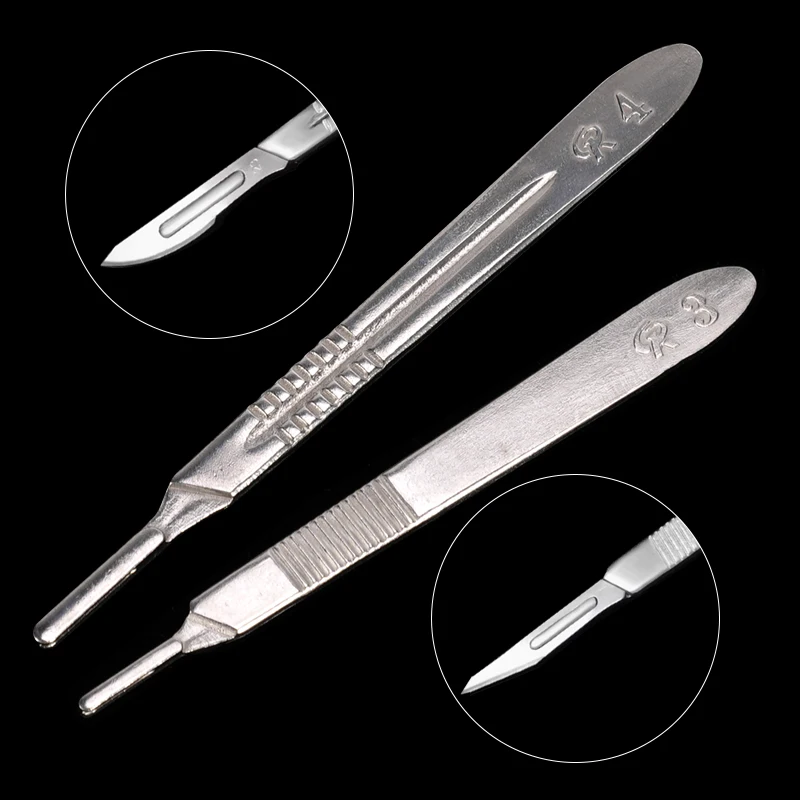 10pcs Dental Scalpel Handle Surgical Knife Handle Stainless Steel Oral Implant Tools 3# 4# Handle Dentistry Instruments Material
10pcs Dental Scalpel Handle Surgical Knife Handle Stainless Steel Oral Implant Tools 3# 4# Handle Dentistry Instruments Material