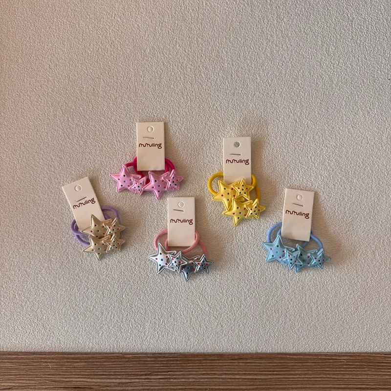 5 Colors a Lot Girls Hair Tie Sweet Colorful Kids Star Elastic Hair Bands Baby Headwear Children's Hair Accessories
5 Colors a Lot Girls Hair Tie Sweet Colorful Kids Star Elastic Hair Bands Baby Headwear Children's Hair Accessories