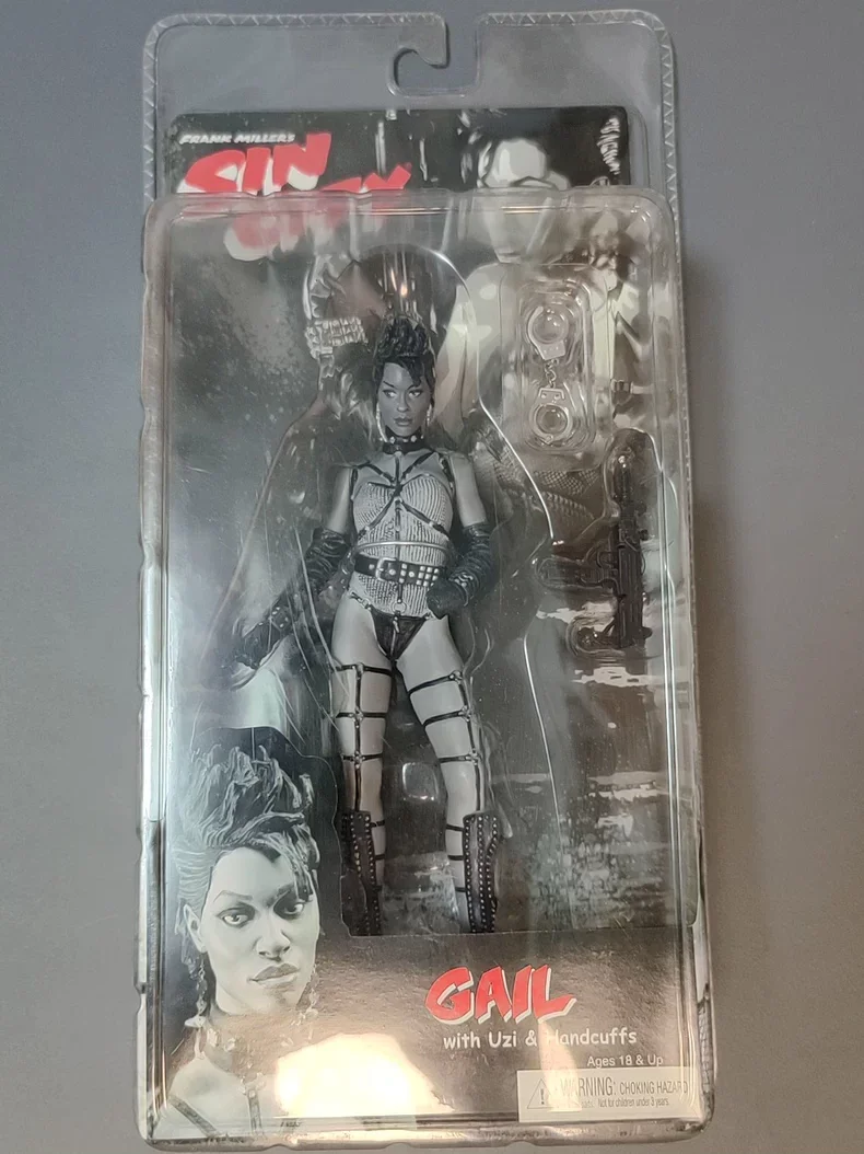 Фигурка NECA Sin City Gail — черно-белая версия, коллекционная культовая женщина-лидер, игрушка премиум-класса с высокой подошвой
Фигурка NECA Sin City Gail — черно-белая версия, коллекционная культовая женщина-лидер, игрушка премиум-класса с высокой подошвой