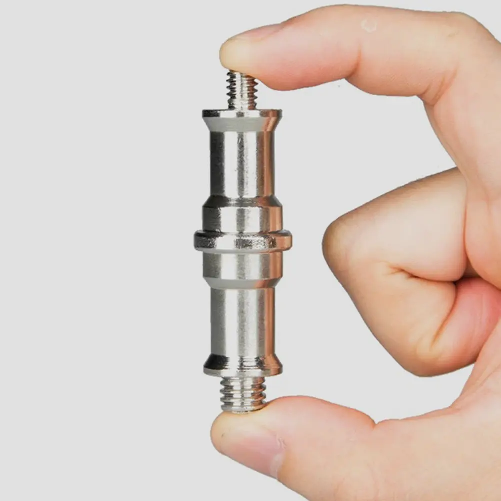 3Pcs 1 4 to 3 8 Threaded Adapter Light Stand Tripod Screw Spigot Converter Photo Accessory 1/4 to 3/8 Adapter Spigot Screw
3Pcs 1 4 to 3 8 Threaded Adapter Light Stand Tripod Screw Spigot Converter Photo Accessory 1/4 to 3/8 Adapter Spigot Screw