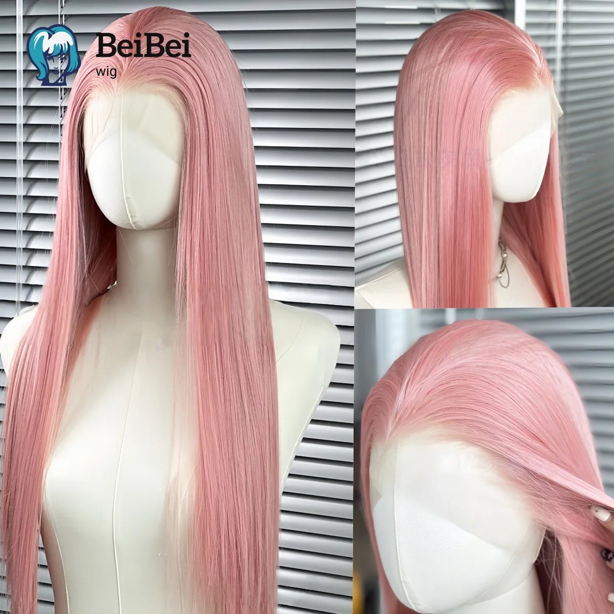 13×4 Rose Pink Synthetic Lace Front Wigs 26inch Long Straight for White Women Heat Resistant Fiber Peluca for Cosplay Daily Wear
13×4 Rose Pink Synthetic Lace Front Wigs 26inch Long Straight for White Women Heat Resistant Fiber Peluca for Cosplay Daily Wear