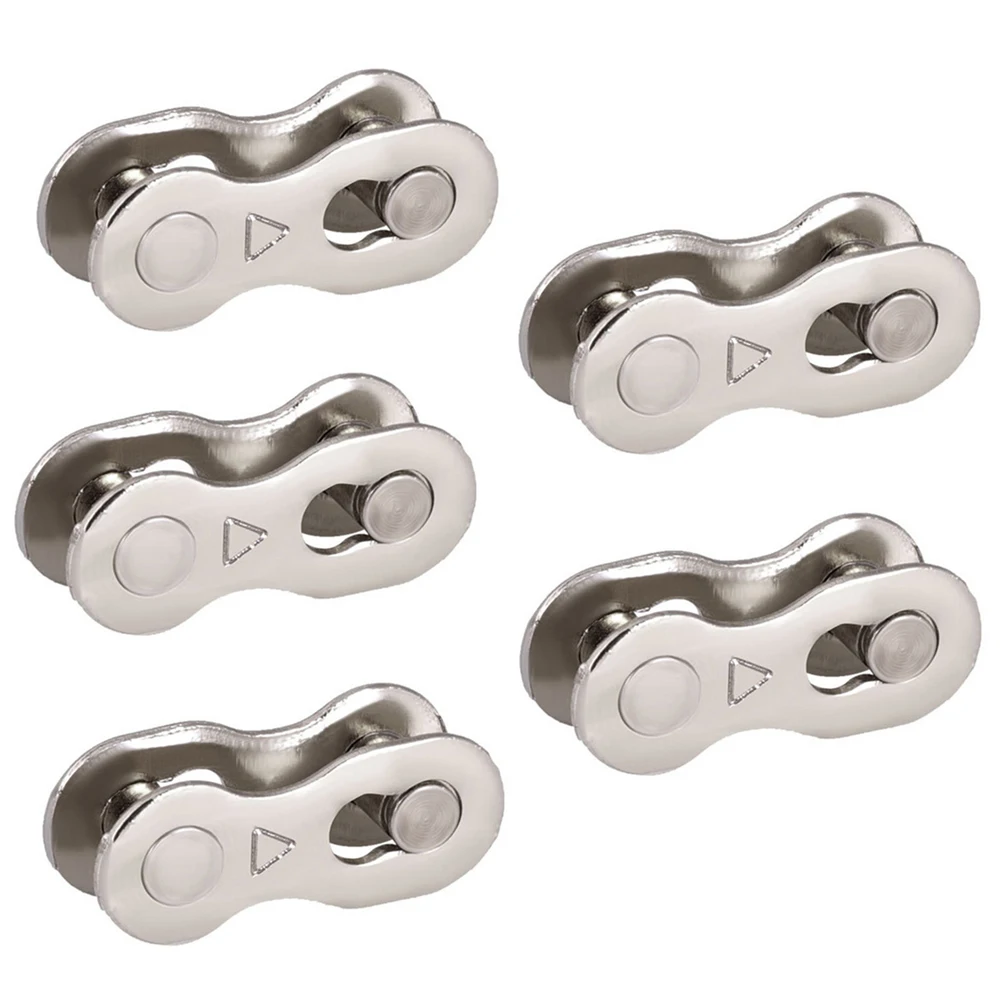 5 pair Missing Link Joints Quick Master Links Bicycle Chain Buckle Connector 6/7/8/9/10/11/12 Speed Bike Chain Link
5 pair Missing Link Joints Quick Master Links Bicycle Chain Buckle Connector 6/7/8/9/10/11/12 Speed Bike Chain Link