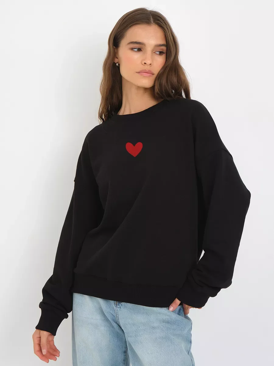 Women's Crewneck Long Sleeve Graphic Print Sweatshirt 2024 New Autumn and Winter
Women's Crewneck Long Sleeve Graphic Print Sweatshirt 2024 New Autumn and Winter