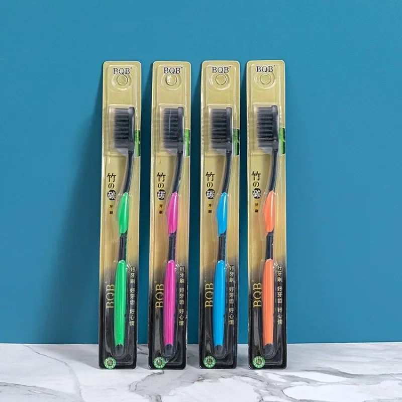 4Pcs Bamboo Charcoal Toothbrush Oral Care Antibacterial Toothbrush With Black Heads Ultra Fine Soft Tooth Brush For Adult
4Pcs Bamboo Charcoal Toothbrush Oral Care Antibacterial Toothbrush With Black Heads Ultra Fine Soft Tooth Brush For Adult