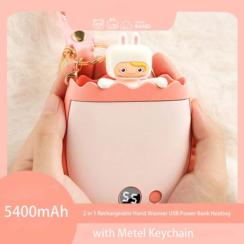 3D Cartoon mini portable heater 5400mAh 2 in 1 Power Bank Mini Cute Pet Electric Warming USB handwarmers Adjustable Temp
3D Cartoon mini portable heater 5400mAh 2 in 1 Power Bank Mini Cute Pet Electric Warming USB handwarmers Adjustable Temp