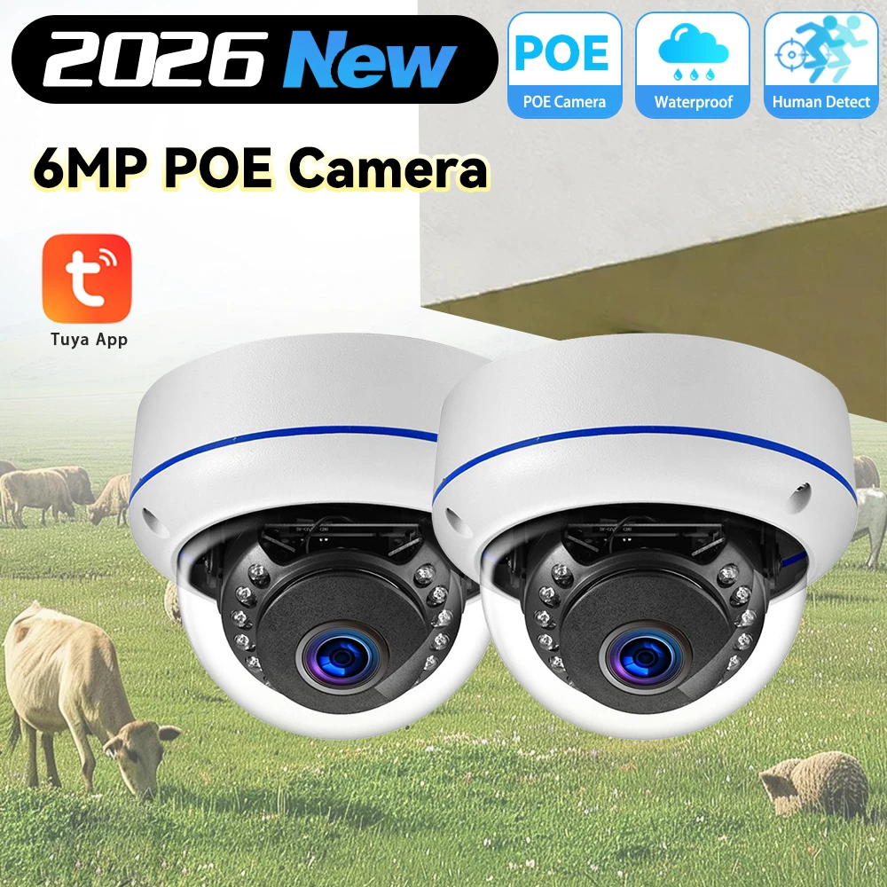 Tuya Smartlife APP 6MP FishEye Panorama Security HD 3.6mm Lens Wide Angle Audio Record CCTV Network POE Dome IP Camera P2P
Tuya Smartlife APP 6MP FishEye Panorama Security HD 3.6mm Lens Wide Angle Audio Record CCTV Network POE Dome IP Camera P2P