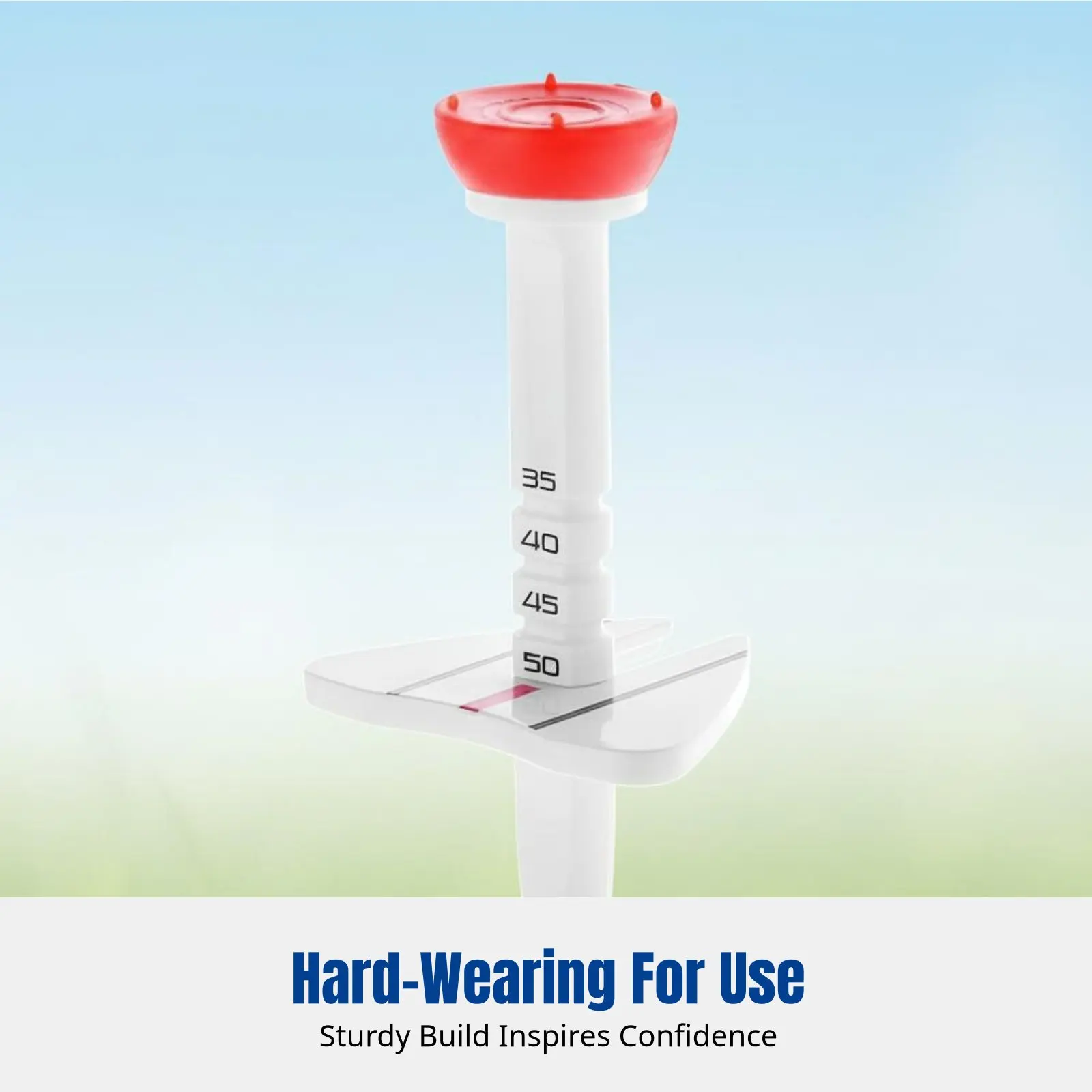 Adjustable Sports Tee, Plastic Ball Holder with Scale, Multifunctional, Lightweight, Random Color
Adjustable Sports Tee, Plastic Ball Holder with Scale, Multifunctional, Lightweight, Random Color