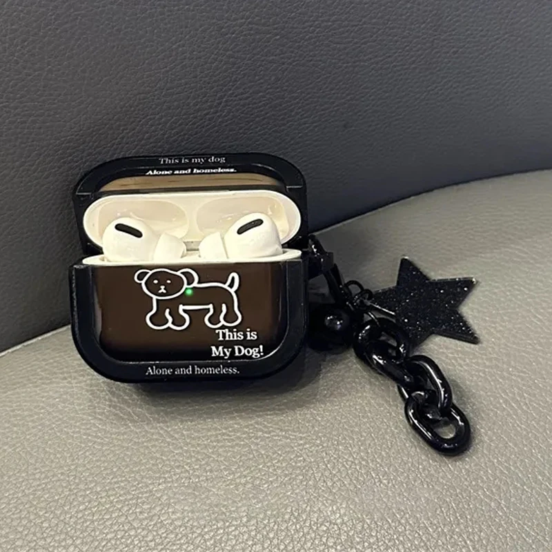 Korean Punk Pet Dogs Airpod Case with Star Keychain for AirPods 1 2 3 Pro 2 AirPod Vintage Airpod Pro Case Air Pods Case
Korean Punk Pet Dogs Airpod Case with Star Keychain for AirPods 1 2 3 Pro 2 AirPod Vintage Airpod Pro Case Air Pods Case