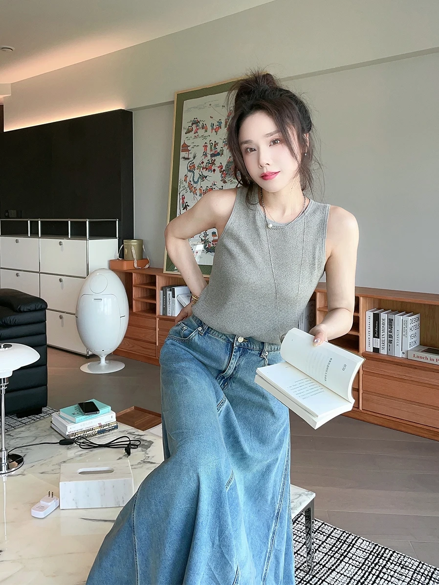 Mandyen Bone Thin Silk Blend Women's Vest round Neline ort Length Commute Sle Inner Wear Pure Color Faion
Mandyen Bone Thin Silk Blend Women's Vest round Neline ort Length Commute Sle Inner Wear Pure Color Faion