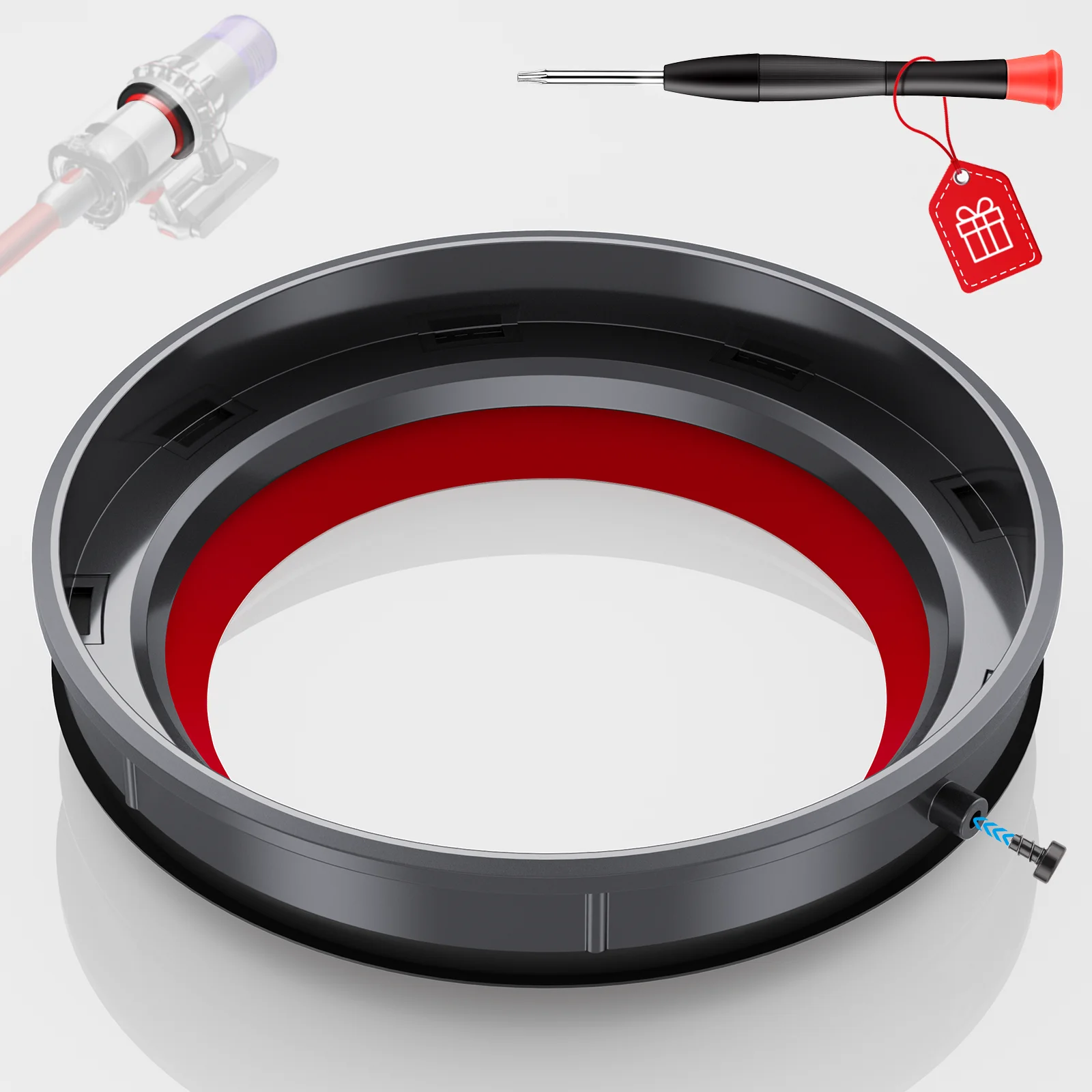 Sealing Ring for Vacuum Cleaner Dust Bin Top Fixed Replacement Part Compatible with V11 V15 SV14 SV15 SV22 Models
Sealing Ring for Vacuum Cleaner Dust Bin Top Fixed Replacement Part Compatible with V11 V15 SV14 SV15 SV22 Models