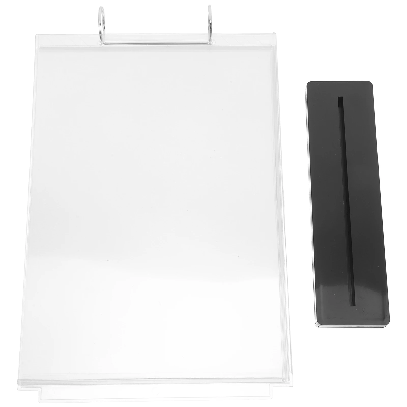 Acrylic Flip Display Card Stand Menu Holder A5 6 Pages Clear Double Sided Tabletop Sign Stand For Restaurant Home Office
Acrylic Flip Display Card Stand Menu Holder A5 6 Pages Clear Double Sided Tabletop Sign Stand For Restaurant Home Office