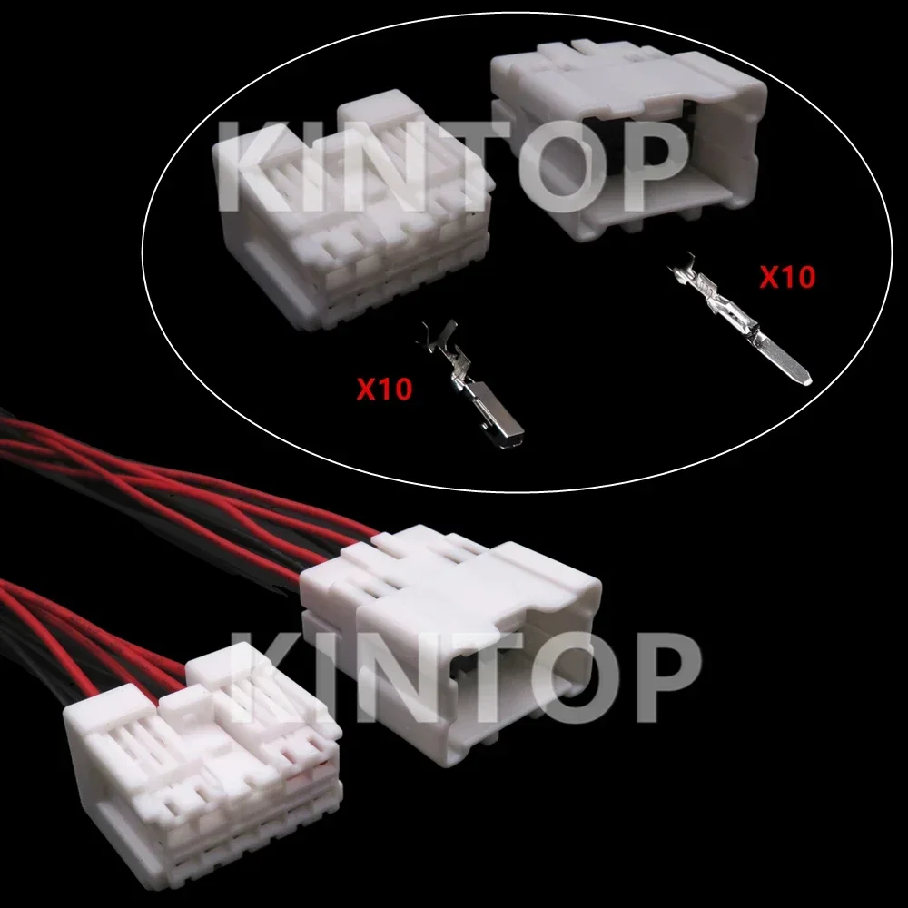 1 Set 10 Pins AC Assembly Electrical Auto Car Plastic Housing Socket Automobile Wire Plugs Sockets 6098-6952 6098-6978 1674113-1
1 Set 10 Pins AC Assembly Electrical Auto Car Plastic Housing Socket Automobile Wire Plugs Sockets 6098-6952 6098-6978 1674113-1