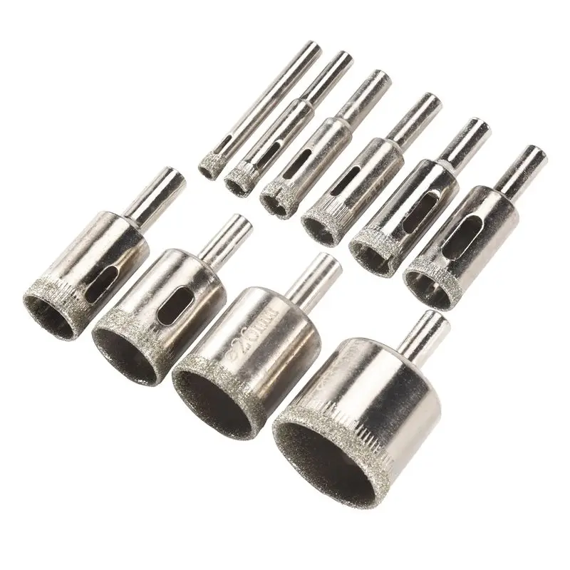 A51M-Diamond Drill Bits,10Pcs 6-32Mm Hole Saw Diamond Drill Bit Hollow Core Drill Bit Set For Diamond Coating, Carbon Steel For
A51M-Diamond Drill Bits,10Pcs 6-32Mm Hole Saw Diamond Drill Bit Hollow Core Drill Bit Set For Diamond Coating, Carbon Steel For