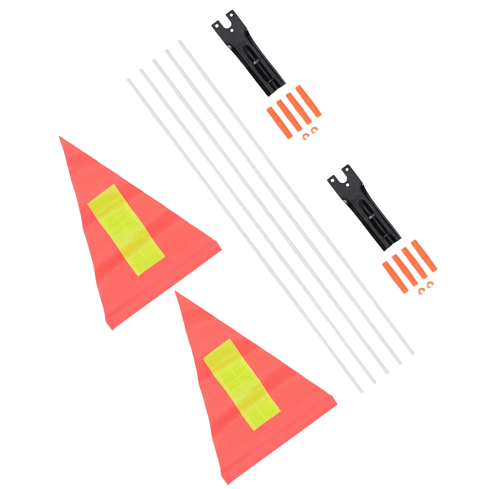 2Sets High Visibility Golf Cart Flags Reflective Safety Flag Pole for Scooters Wheelchairs Bike Trailer Outdoor Use
2Sets High Visibility Golf Cart Flags Reflective Safety Flag Pole for Scooters Wheelchairs Bike Trailer Outdoor Use