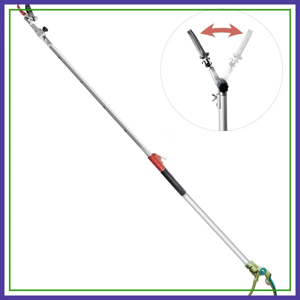Pruner for Garden, Cuts Up to 1 Inch, Telescopic Pole Pruner, Fruit Picker with Rotating Blade, Lightweight Aluminum Handle, 3.67-5.45 FT
Pruner for Garden, Cuts Up to 1 Inch, Telescopic Pole Pruner, Fruit Picker with Rotating Blade, Lightweight Aluminum Handle, 3.67-5.45 FT