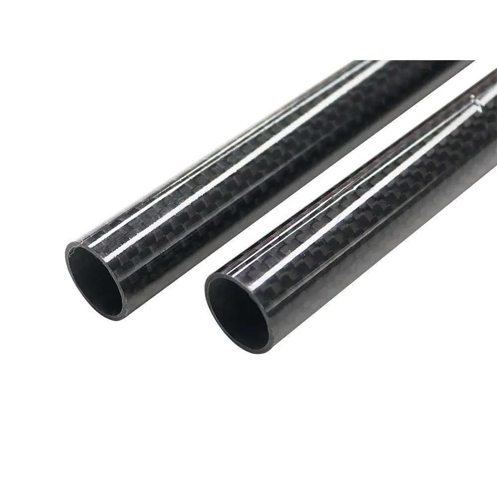 2-Pack 28mm x 30mm x 400mm 3K Roll Wrapped Carbon Fiber Tube, Glossy Surface, 100% Pure, for Quadcopter Multicopters
2-Pack 28mm x 30mm x 400mm 3K Roll Wrapped Carbon Fiber Tube, Glossy Surface, 100% Pure, for Quadcopter Multicopters