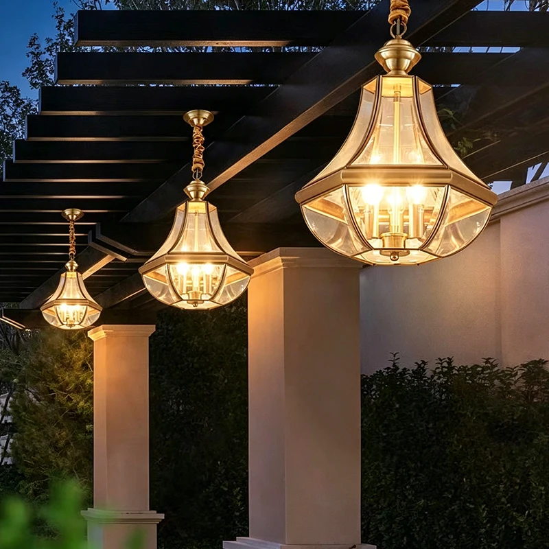 DUOMEIJU Brass Glass Outdoor Pendant Light AC 85-265V Remote Control Warm White 3500K Easy Installation for Living Room Corridor
DUOMEIJU Brass Glass Outdoor Pendant Light AC 85-265V Remote Control Warm White 3500K Easy Installation for Living Room Corridor