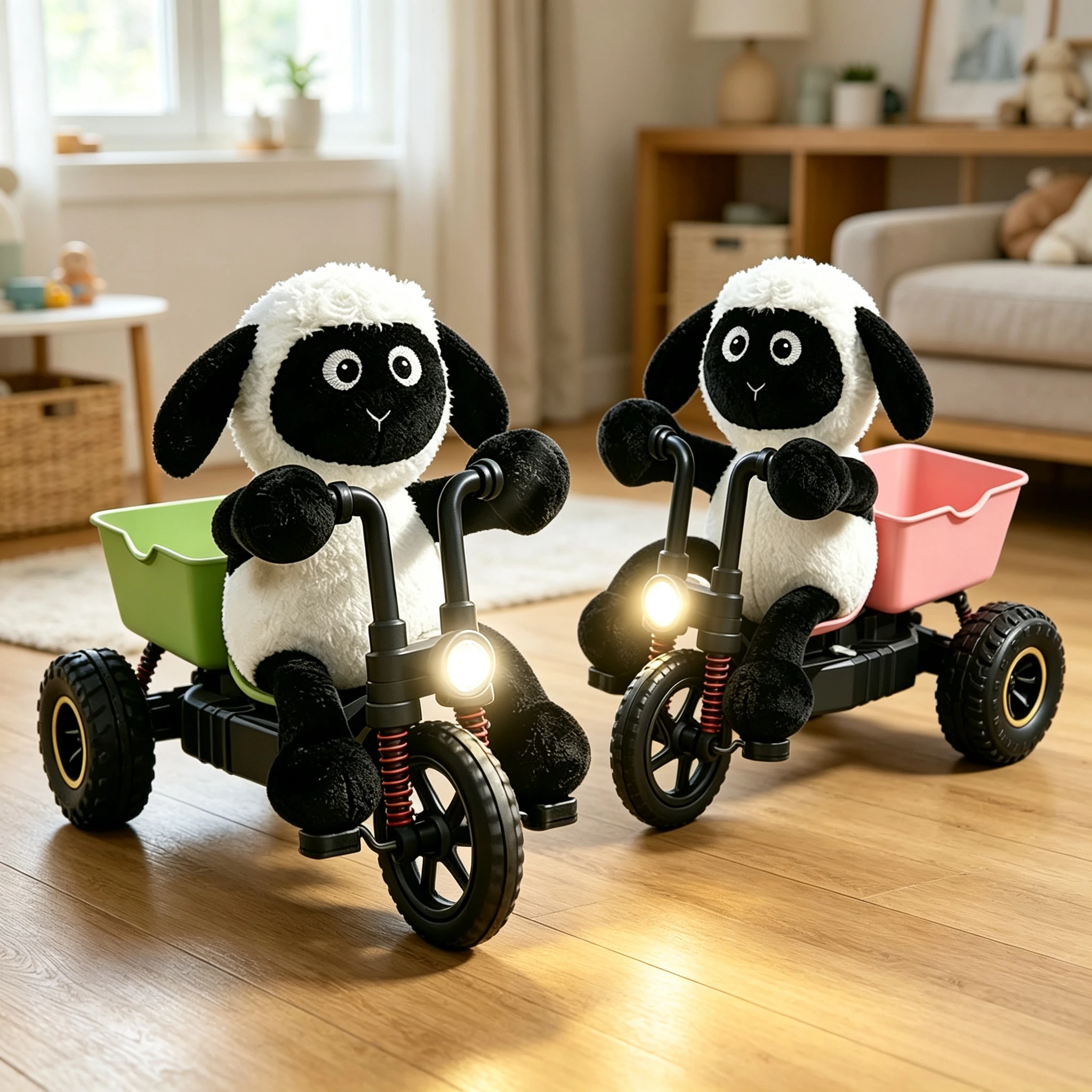 Motorcycle Culture Style Sheep Tricycle Toy, 2026 New High Speed Three Wheeler, Full Throttle Ideal Gift For Children Boys.
Motorcycle Culture Style Sheep Tricycle Toy, 2026 New High Speed Three Wheeler, Full Throttle Ideal Gift For Children Boys.