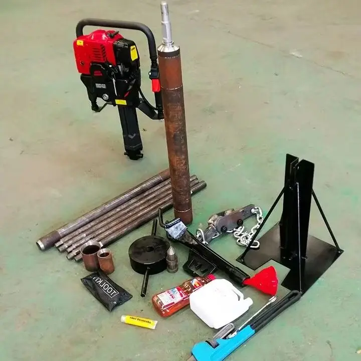 Индивидуальная буровая установка для грунта, камня и бетона, бензиновая/дизельная, 15-метровая, легкая, одноприводная, для отбора проб
Индивидуальная буровая установка для грунта, камня и бетона, бензиновая/дизельная, 15-метровая, легкая, одноприводная, для отбора проб